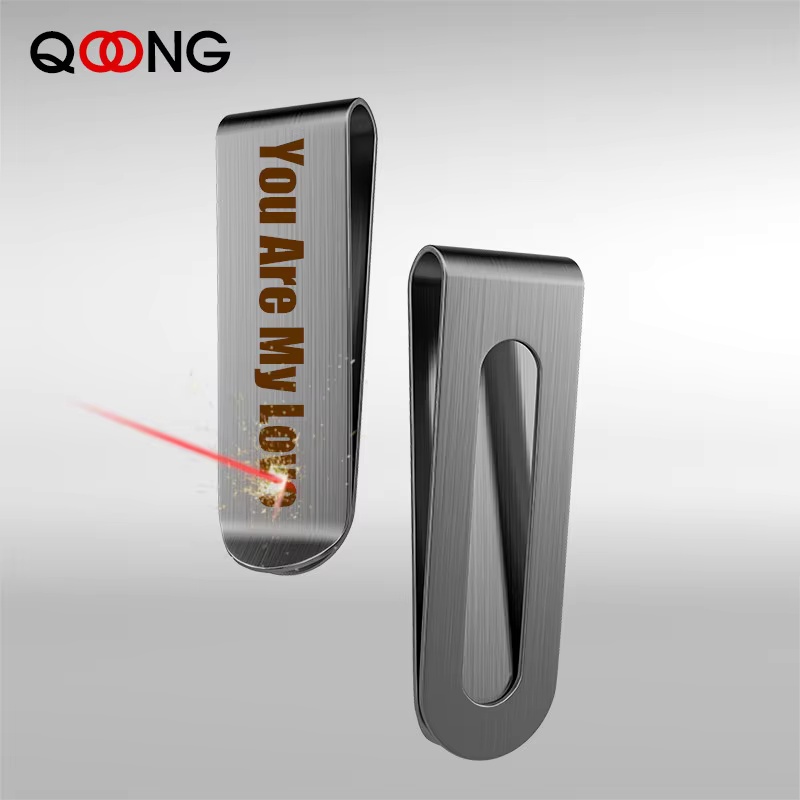 Money Clip Magnetic - Aangepaste belettering 2 stijlen roestvrij staal