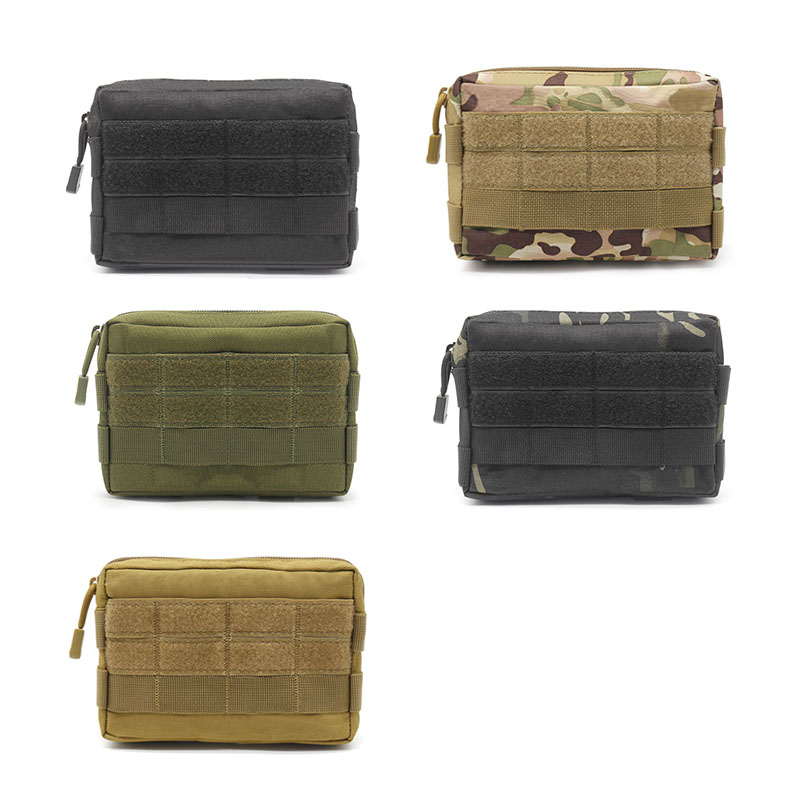 Edc Deep Carry - Tactische Molle Heuptas 600D Waterdichte Camo