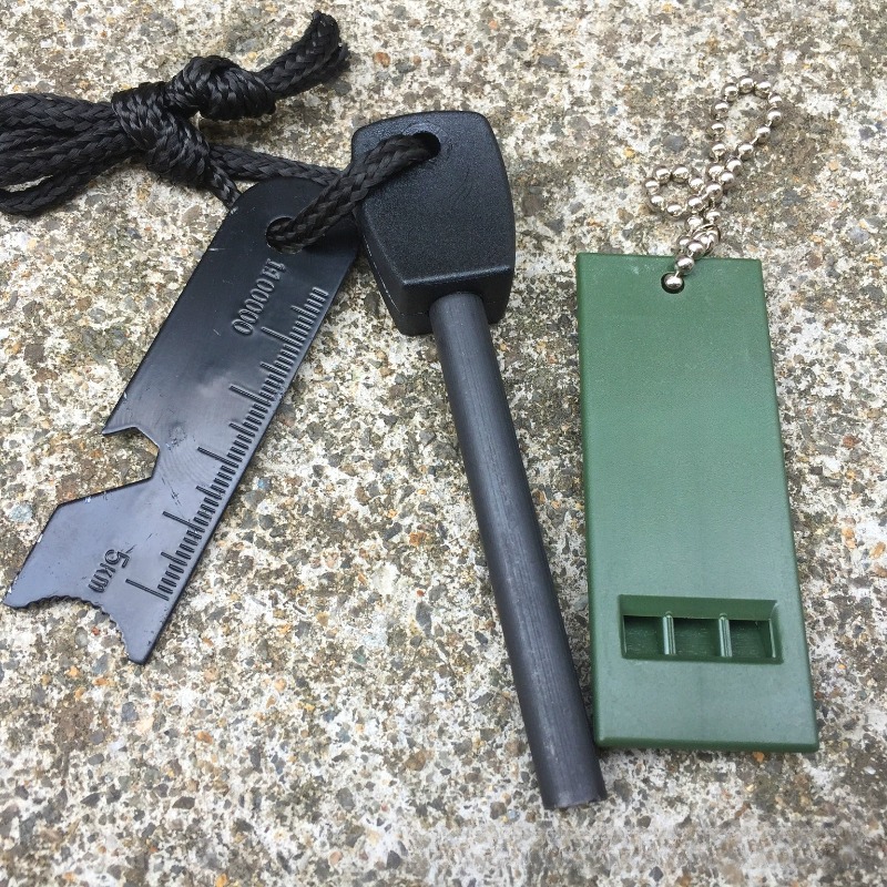 Outdoor Survival Vuurstartset, - Ferro Rod Striker recensie en prijs