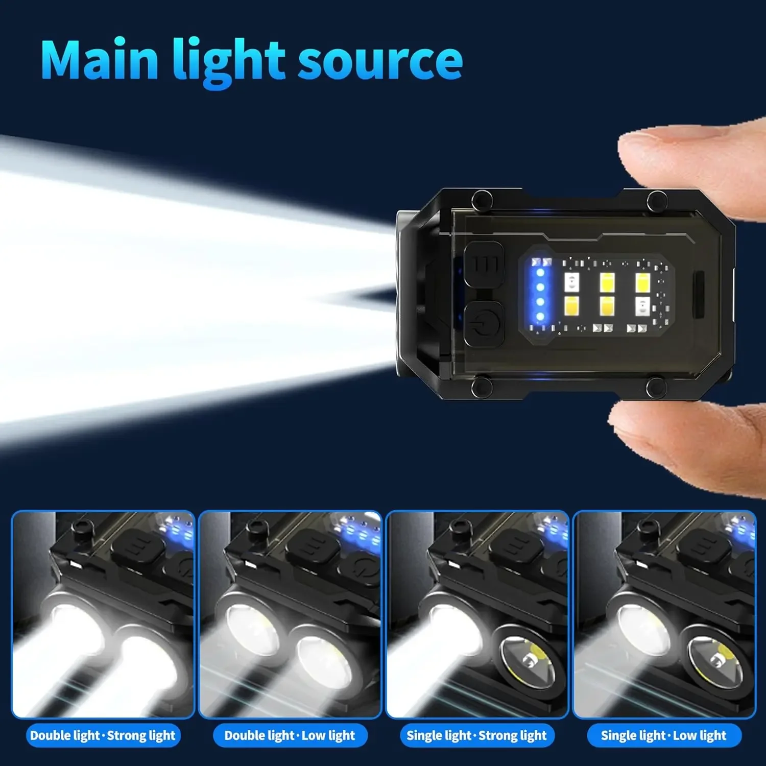 Clip-On zaklamp Oplaadbare Min - Keychain Flashlight recensie en prijs