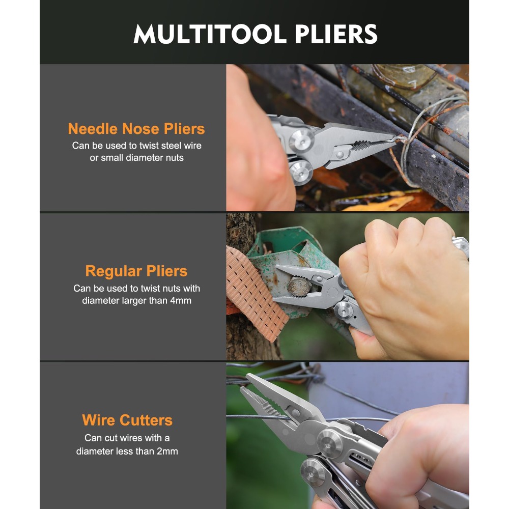 30-in-1 opvouwbare taktische t - Edc Carry Pliers recensie en prijs