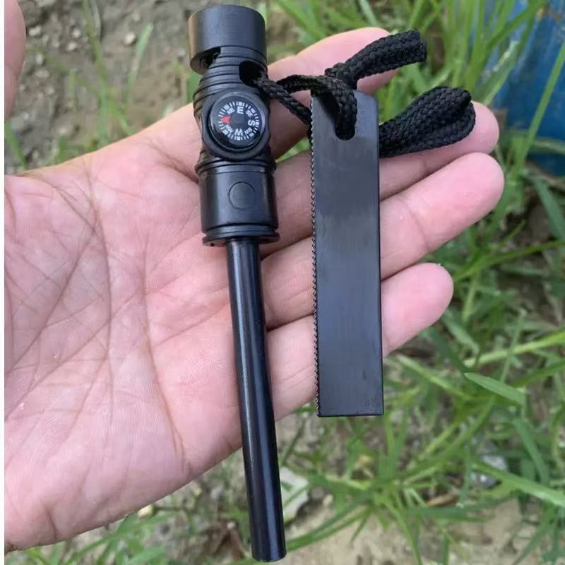 Overlevingsmagnesiumstaaf met  - Ferro Rod Striker recensie en prijs