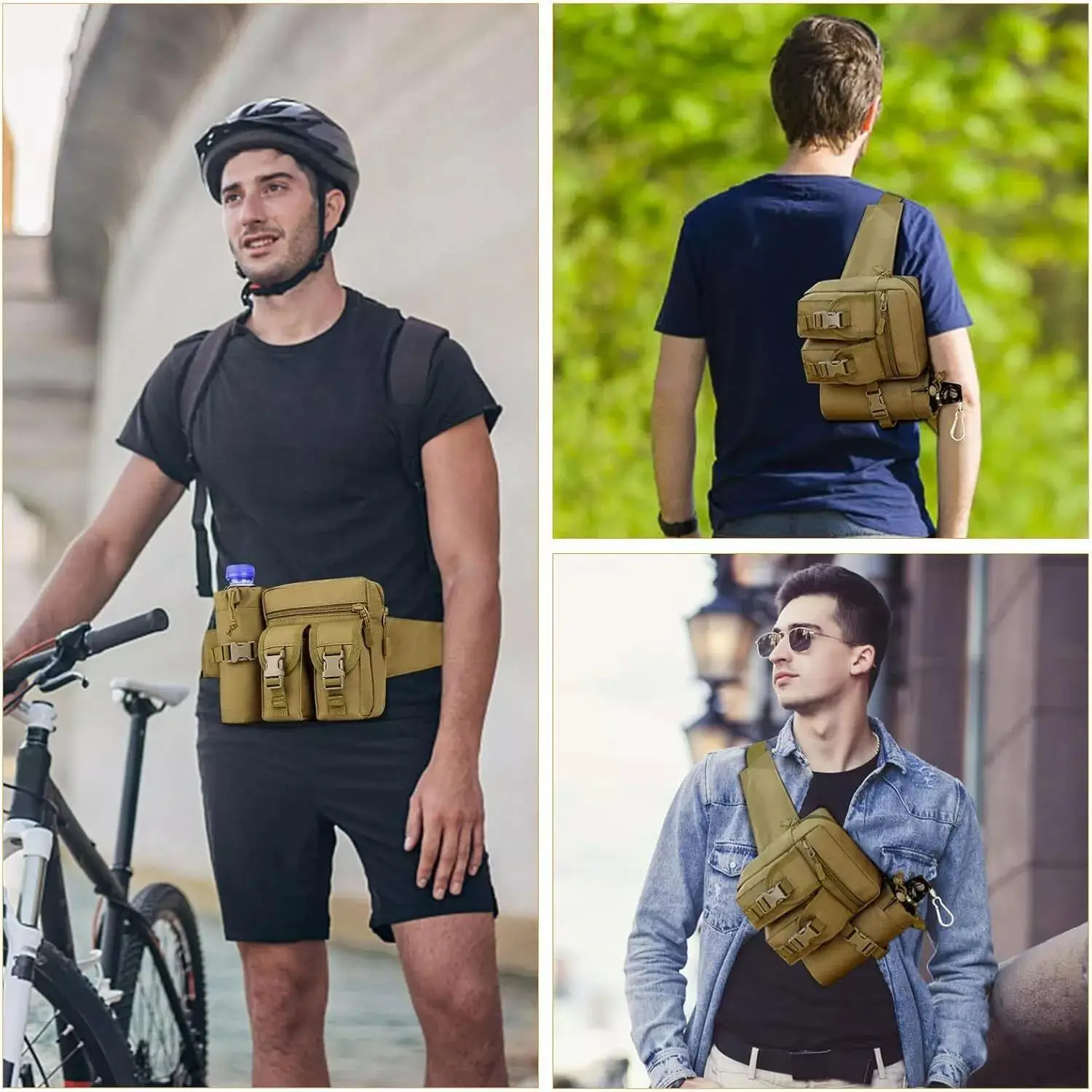 Tactisch heuptasje voor mannen - Edc Carry Pistols recensie en prijs
