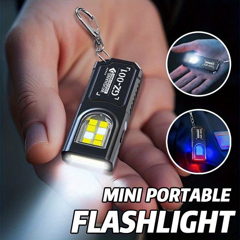 Krachtige Mini COB LED-sleutel - Keychain Flashlight recensie en prijs