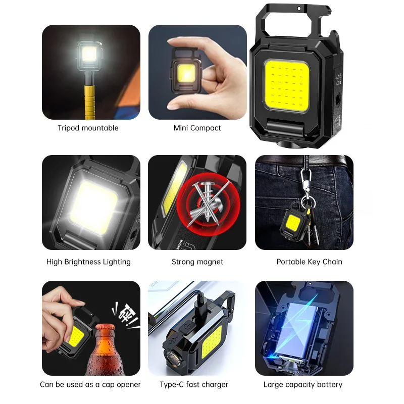 Mini-zaklamp sleutelhangerlich - Keychain Flashlight recensie en prijs
