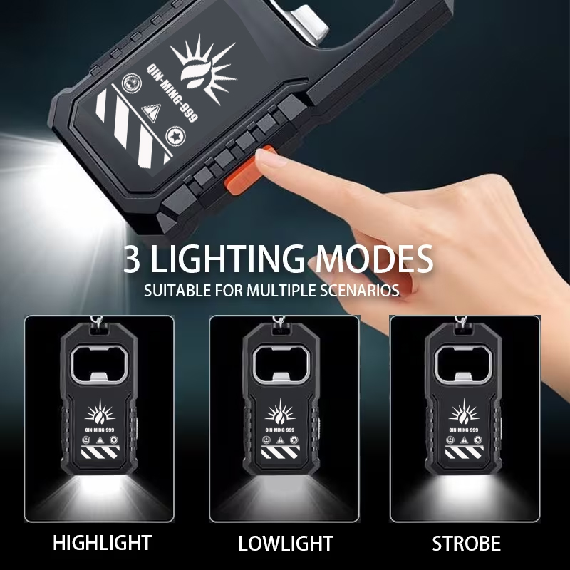 2 stuks draagbare LED COB sleu - Keychain Flashlight recensie en prijs