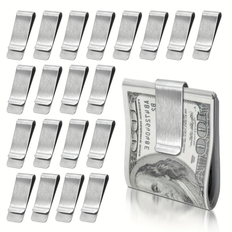 20 stuks roestvrijstalen zilve - Money Clip Magnetic recensie en prijs
