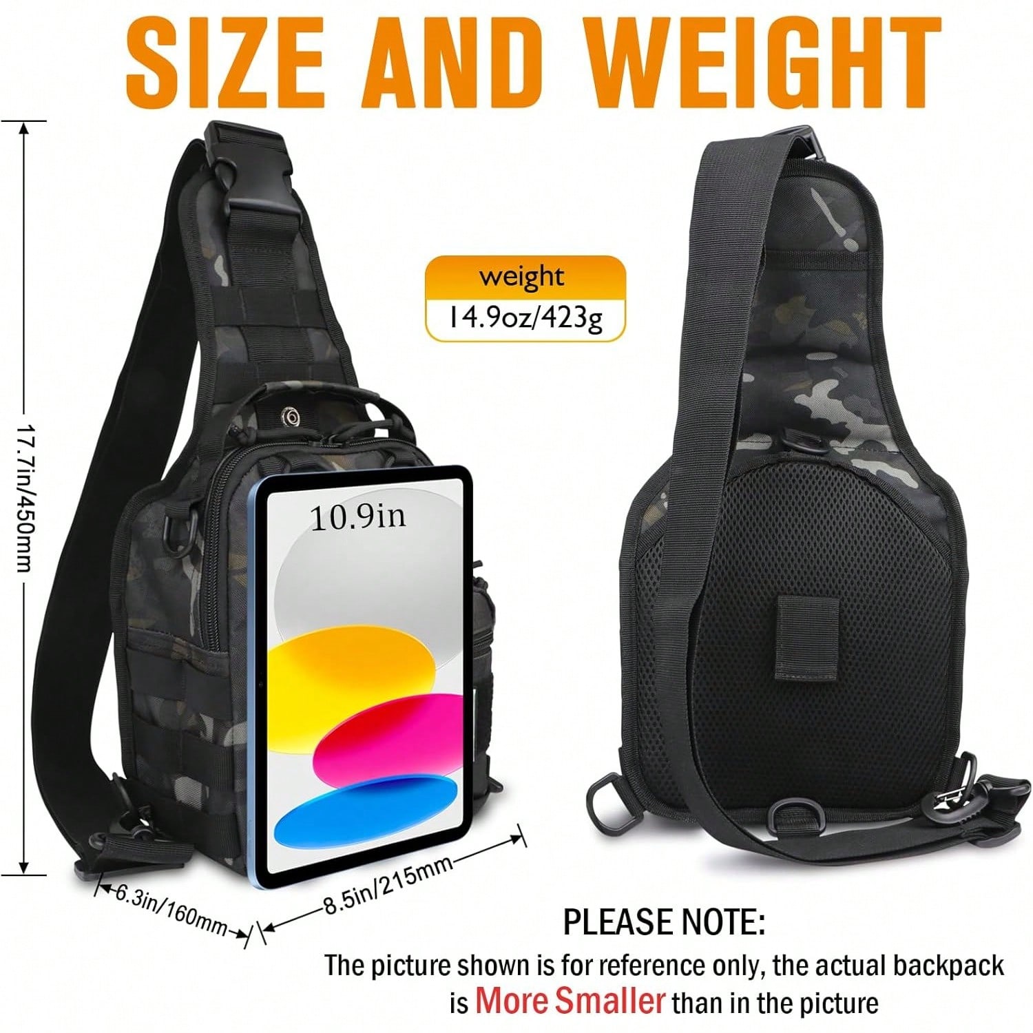 Kleine waterdichte visrugzak,  - Edc Carry Backpack recensie en prijs