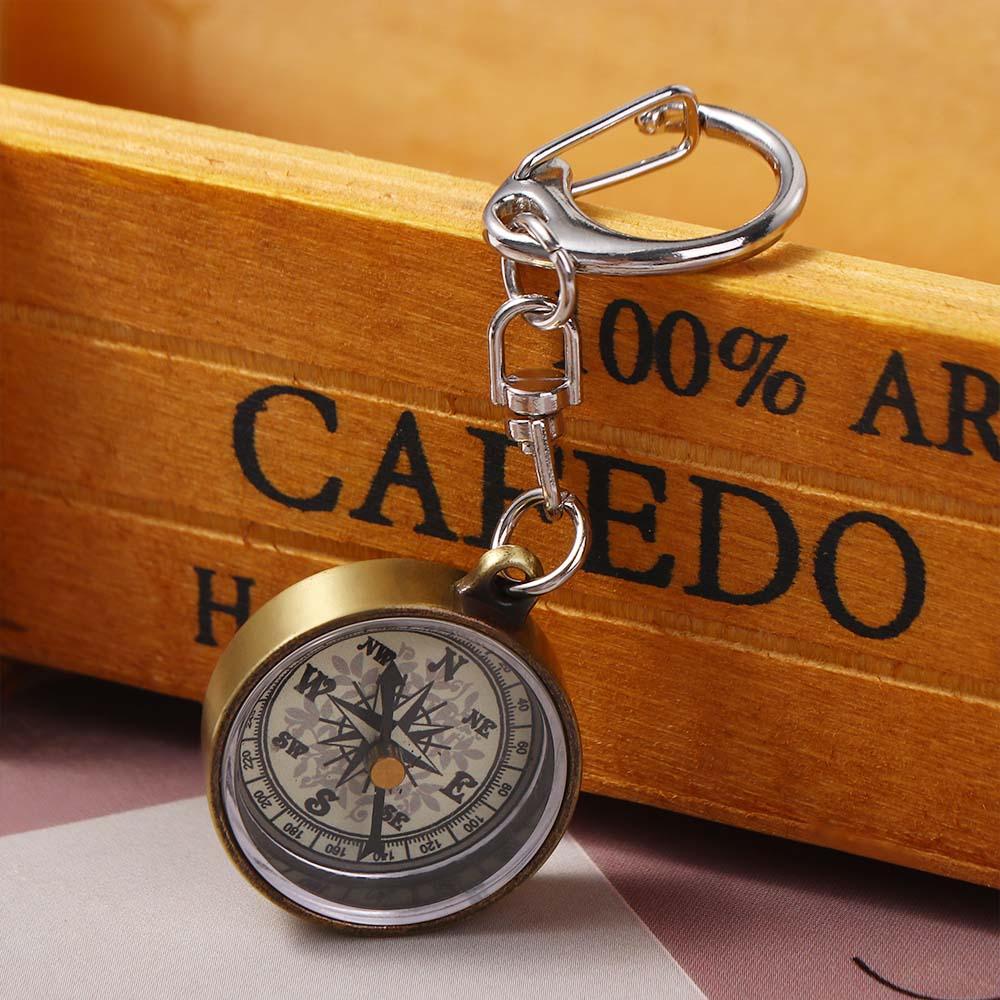 1 STKS Sleutelhanger Zinkleger - Compass Keychain Mini recensie en prijs