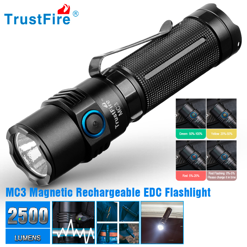 Trustfire Mc3 krachtige oplaad - Edc Car Carry recensie en prijs