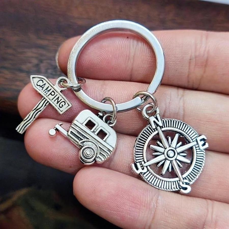 1/5/10/20/50/100 stuks Camping - Compass Keychain Mini recensie en prijs