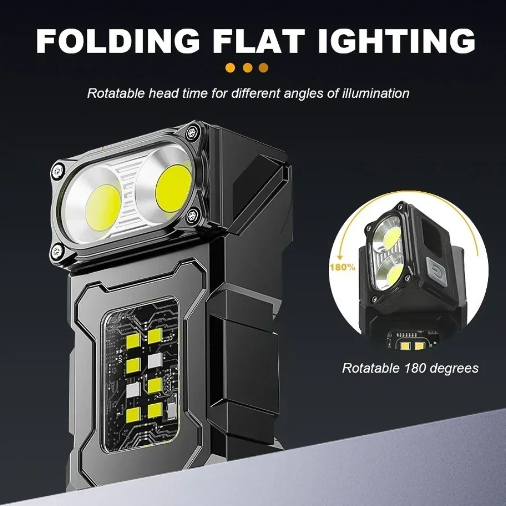 Oplaadbare mini LED-zaklamp Ma - Keychain Flashlight recensie en prijs
