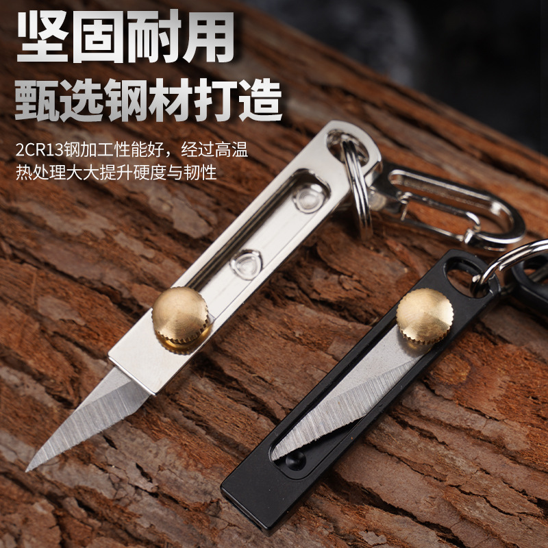 Mini-mes van roestvrij staal E - Edc Carry Pocket Knife recensie en prijs