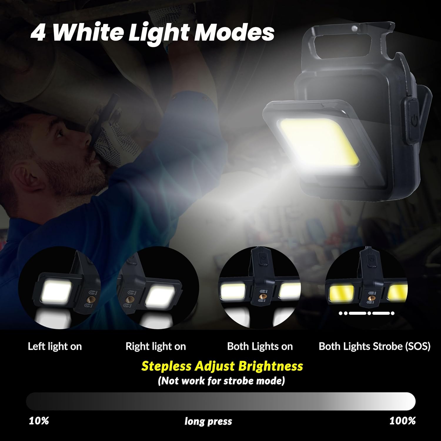 Mini-zaklamp sleutelhangerlich - Keychain Flashlight recensie en prijs
