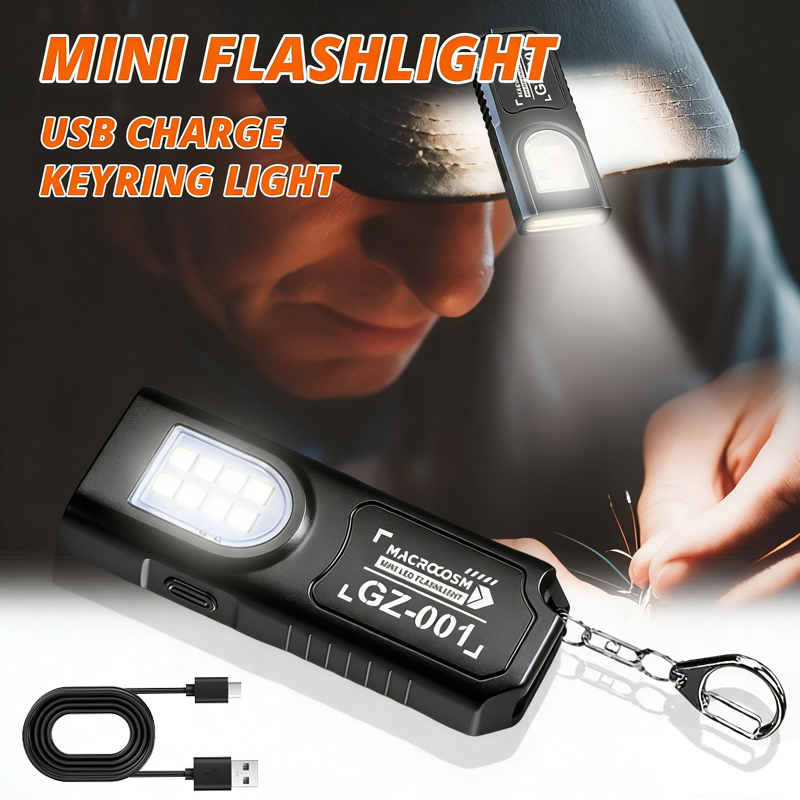LED-sleutelhangerzaklamp Type  - Keychain Flashlight recensie en prijs