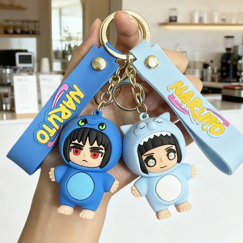 Nieuwe Cartoon Naruto Q-versie - Carabiner Keychain recensie en prijs