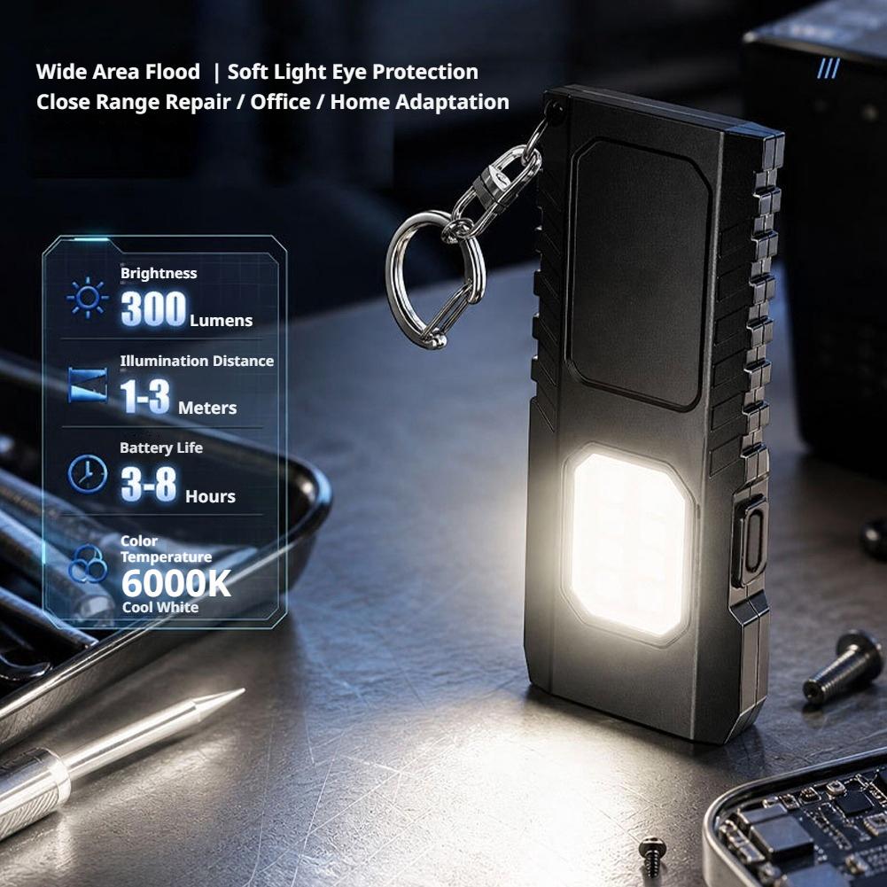 Mini EDC sleutelhanger zaklamp - Keychain Flashlight recensie en prijs
